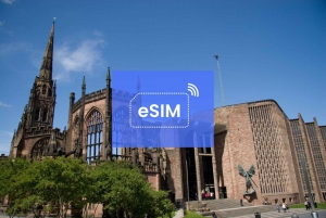 Coventry: UK/ Europe eSIM Roaming Mobile Data Plan
