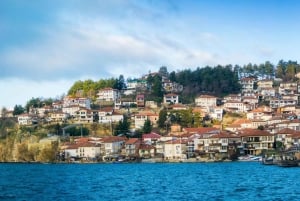 From Tirana: Ohrid Lake -Drilon -Lin -Pogradec.