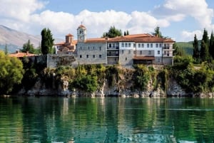 From Tirana: Ohrid Lake -Drilon -Lin -Pogradec.