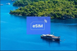 Dalaman: Turkey (Turkiye)/ Europe eSIM Roaming Mobile Data