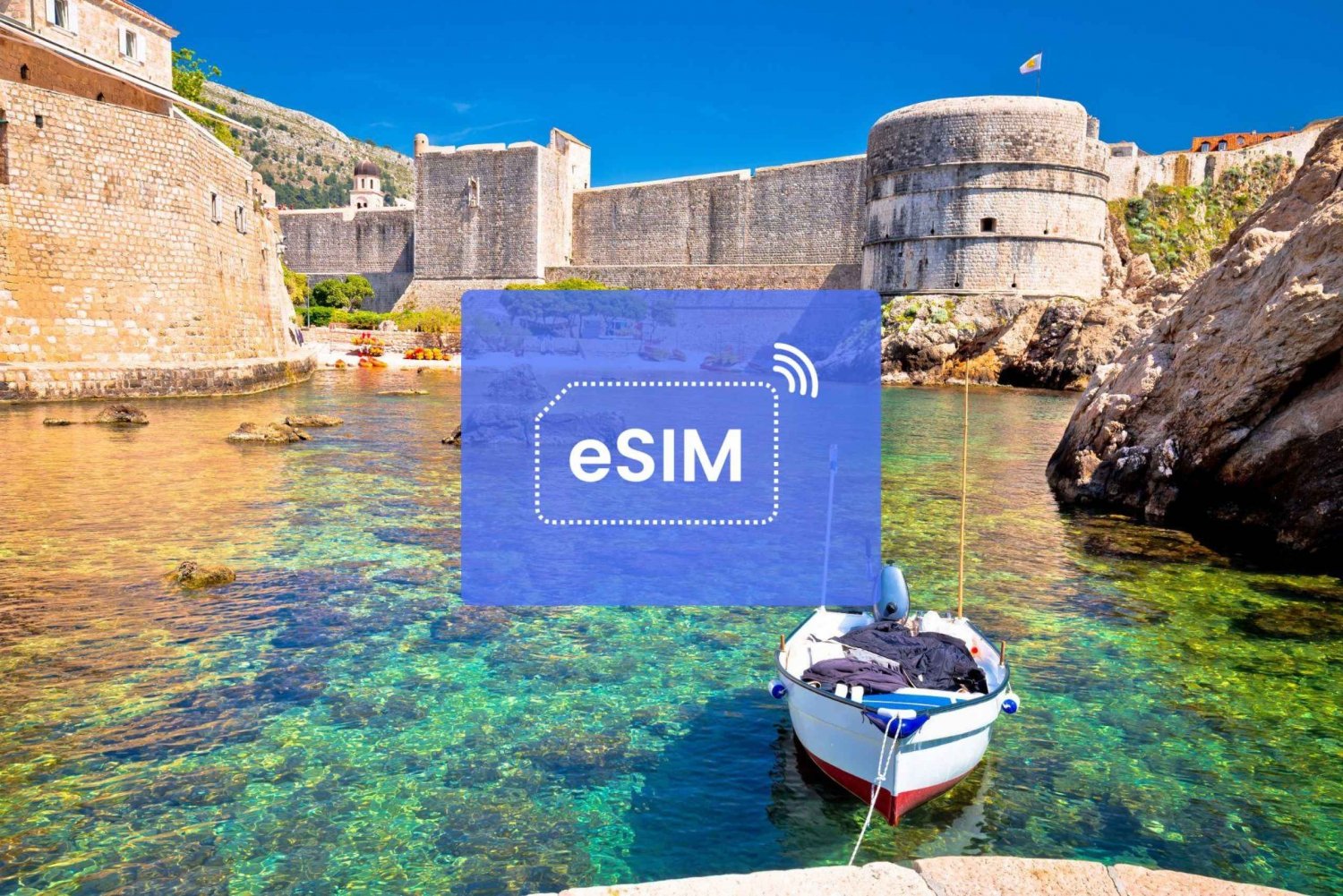 Dubrovnik: Croatia/ Europe eSIM Roaming Mobile Data Plan