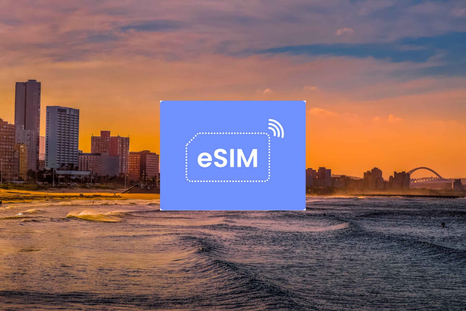 Durban: South Africa eSIM Roaming Mobile Data Plan