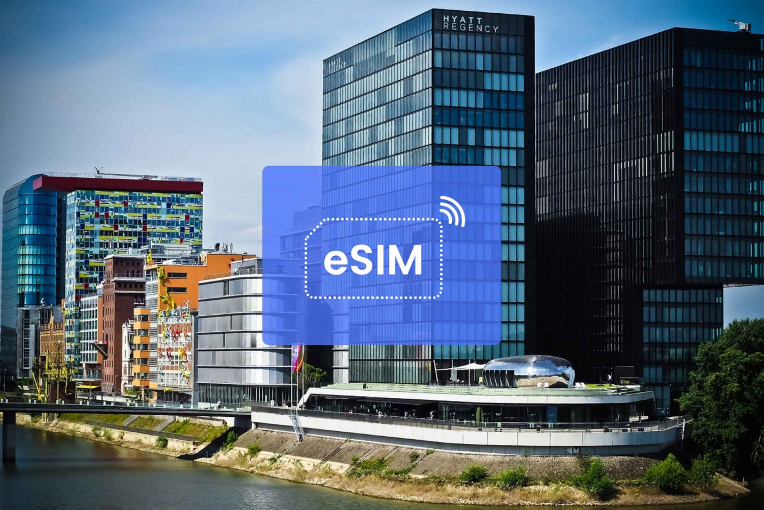 Düsseldorf: Germany/ Europe eSIM Roaming Mobile Data Plan