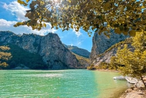 Escape from Tirana, Kruja Castle-Shkopeti Lake, Boat Trip