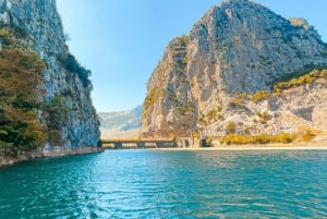 Escape from Tirana, Kruja Castle-Shkopeti Lake, Boat Trip