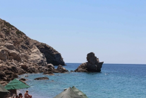 From Agia Galini/Matala: Islands Boat Cruise with Swim Stops