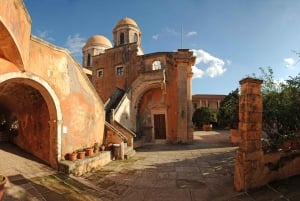 From Chania: Ag.Triada & Katholiko Monasteries | Hermit Cave