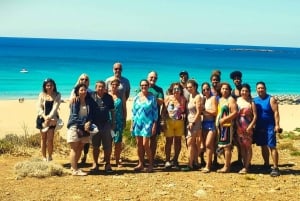 From Chania: Elafonisi & Falasarna Shared Tour with snacks
