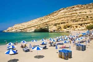 From Heraklion: South Crete Festos and Matala with Lunch