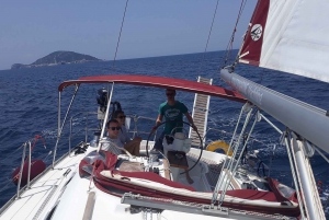 Fra Kassandra: Halkidiki halvdags privat krydstogt på stranden på en halv dag