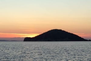 Kassandra: Sunset Sailing Boat Tour of Secluded Coves