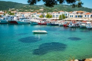 From Katerini: Skiathos Island Day Tour with Swimming