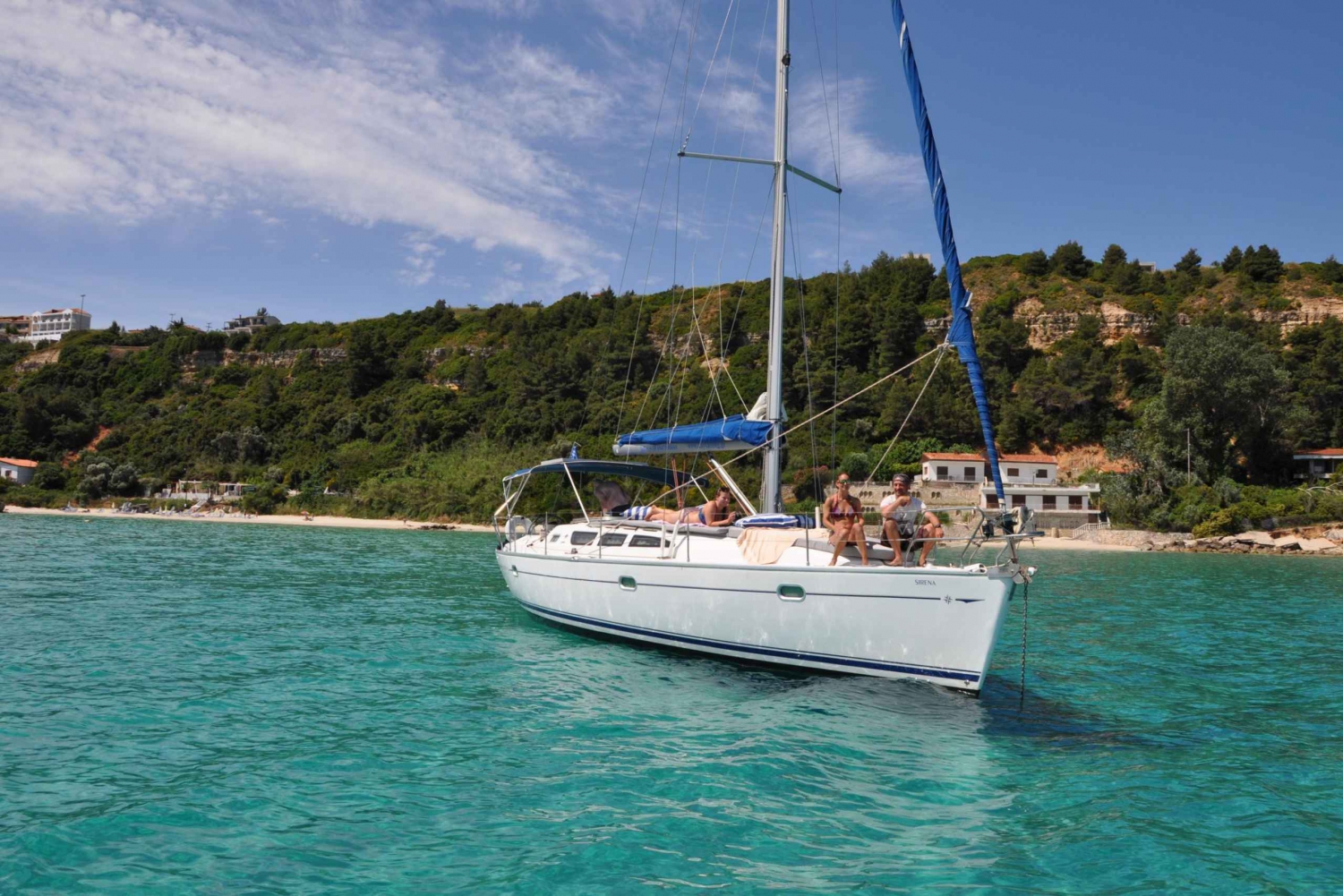 Penisola Calcidica: giro in barca a vela da Nea Fokea