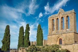 From North Cyprus: Kyrenia, St Hilarion Castle, Bellapais