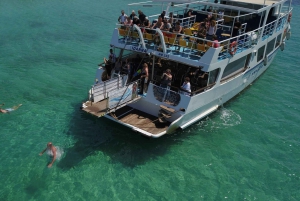 From Ouranoupoli: Blue Lagoon Two Island Cruise