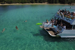 Van Ouranoupoli: Blue Lagoon Cruise op twee eilanden
