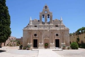 From Rethymno: Arkadi, Margarites, Melidoni Cave, and Axos