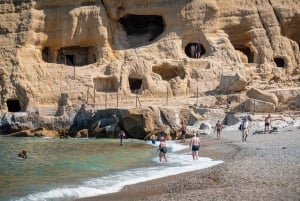 From Rethymno: Matala , Agia Galini and Spili Tour Day Trip