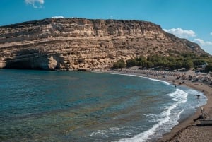 From Rethymno: Matala , Agia Galini and Spili Tour Day Trip