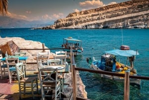 From Rethymno: Matala , Agia Galini and Spili Tour Day Trip