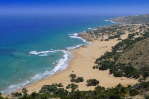 From Rethymnon Area: Private Trip to Preveli & Damnoni Beach