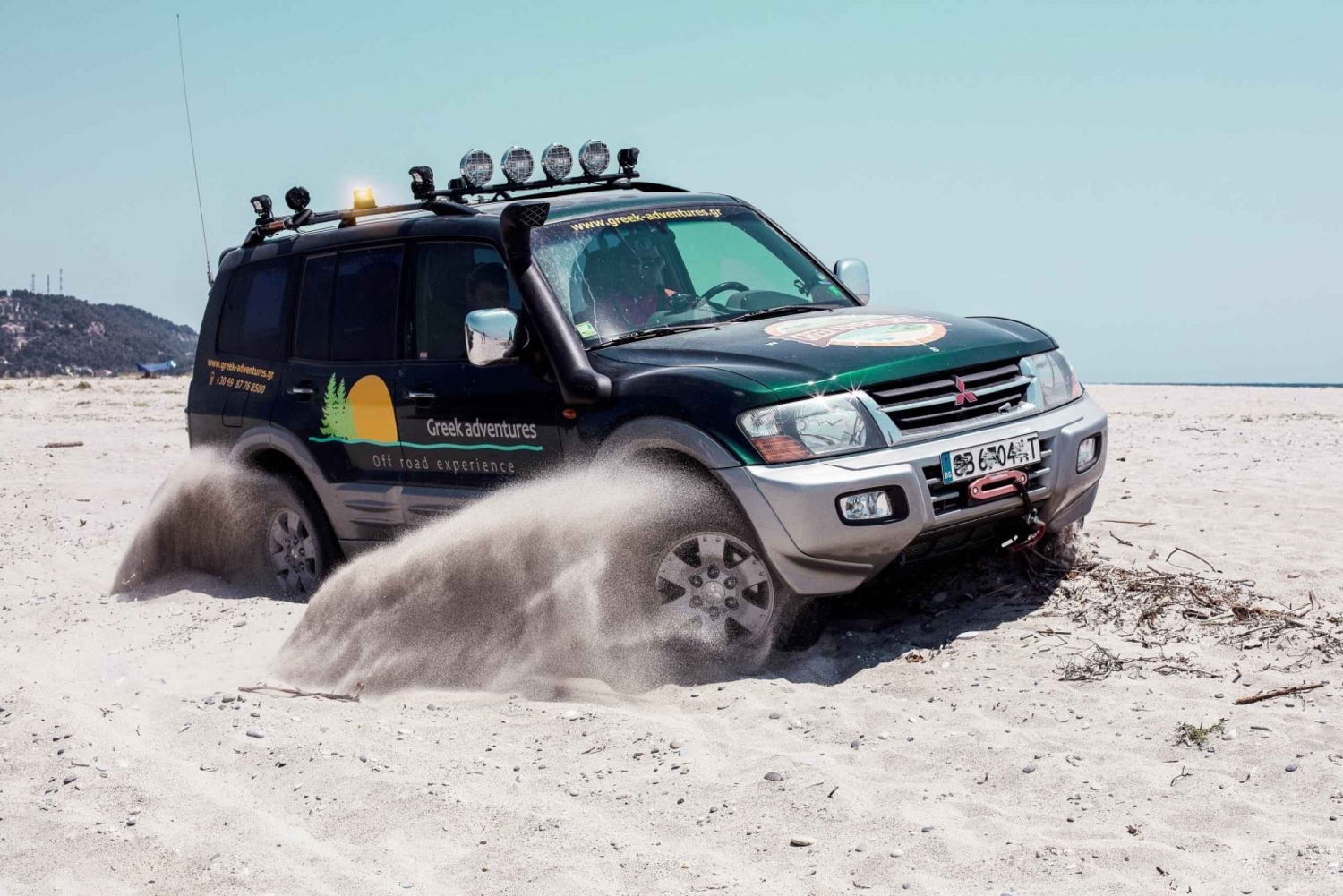From Sithonia: Private 4x4 Off-Road Safari in Halkidiki