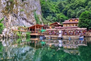 From Skopje: Matka Canyon and Millennium Cross