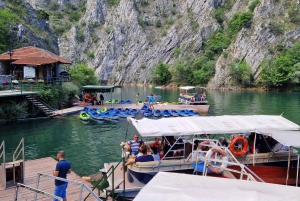 Ab Skopje: Tour zum Berg Vodno und zur Matka-Schlucht