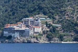 From Thessaloniki: Day Trip with Cruise around Mount Athos