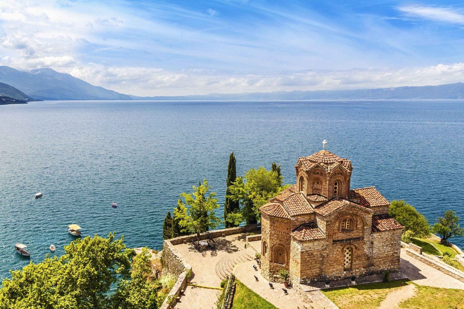 From Tirana: North Macedonia Ohrid Lake and Struga Day Tour