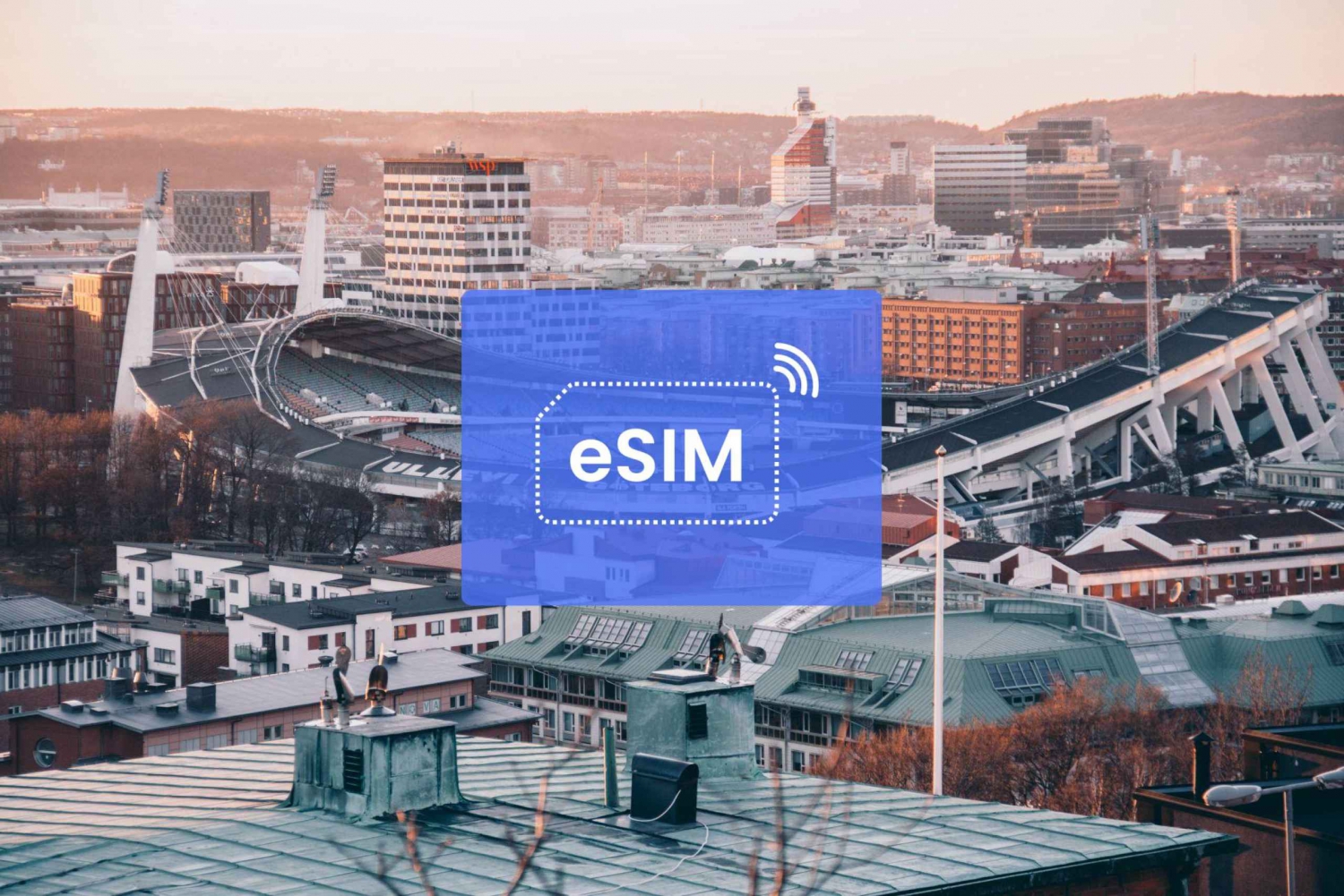 Gothenburg: Sweden/ Europe eSIM Roaming Mobile Data Plan