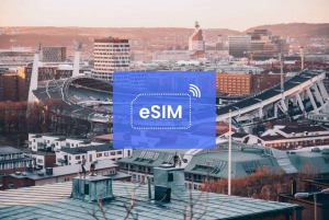 Gothenburg: Sweden/ Europe eSIM Roaming Mobile Data Plan
