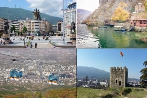 Half day tour Skopje Center - Canyon Matka - Milenium cross