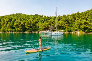 Paliouri: Private Sailing Boat Cruise with Swim Stops