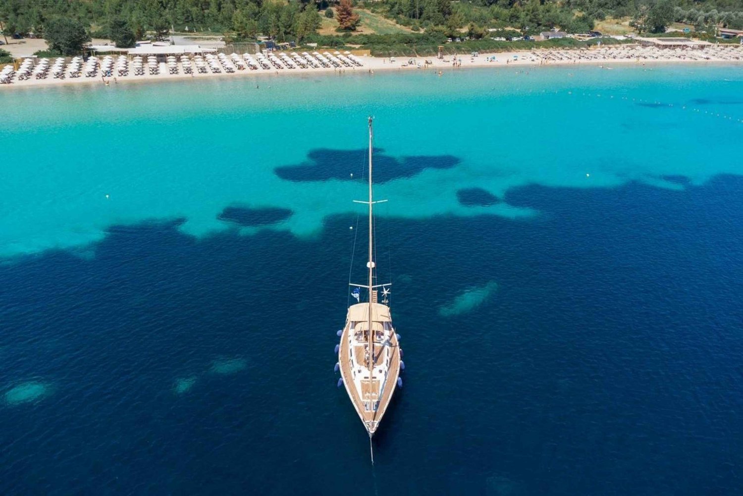 Halkidiki Private Cruise: Kelifos Island & Porto Carras Bays