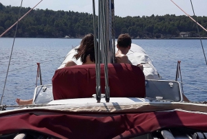 Halkidiki: Private Sailing Boat Cruise with Swim Stops