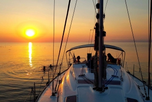 Kassandra: Private Sunset Sailing Cruise with Wine & Fruit