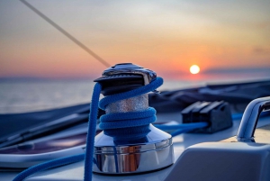 Kassandra: Private Sunset Sailing Cruise with Wine & Fruit