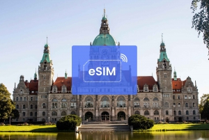 Hanover: Germany/ Europe eSIM Roaming Mobile Data Plan