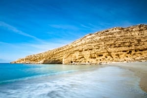 Heraklion: Matala Beach, Hippie Caves, and Gortyn Day Trip