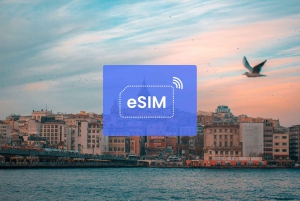 Istanbul: Turkey and Europe eSIM Roaming Mobile Data