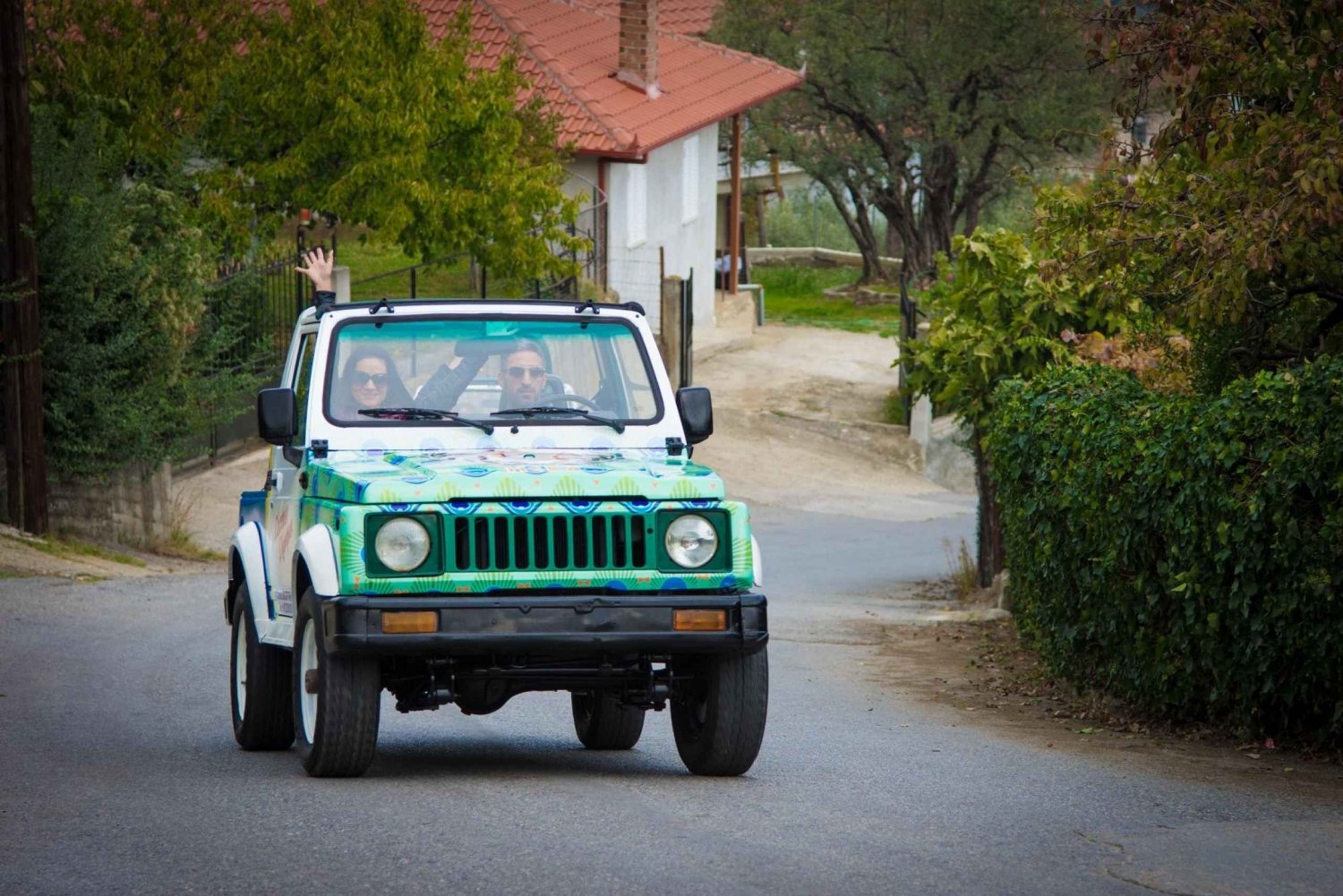 Safari en jeep 'Découvrez l'Olympe' au départ de Paralia Katerinis