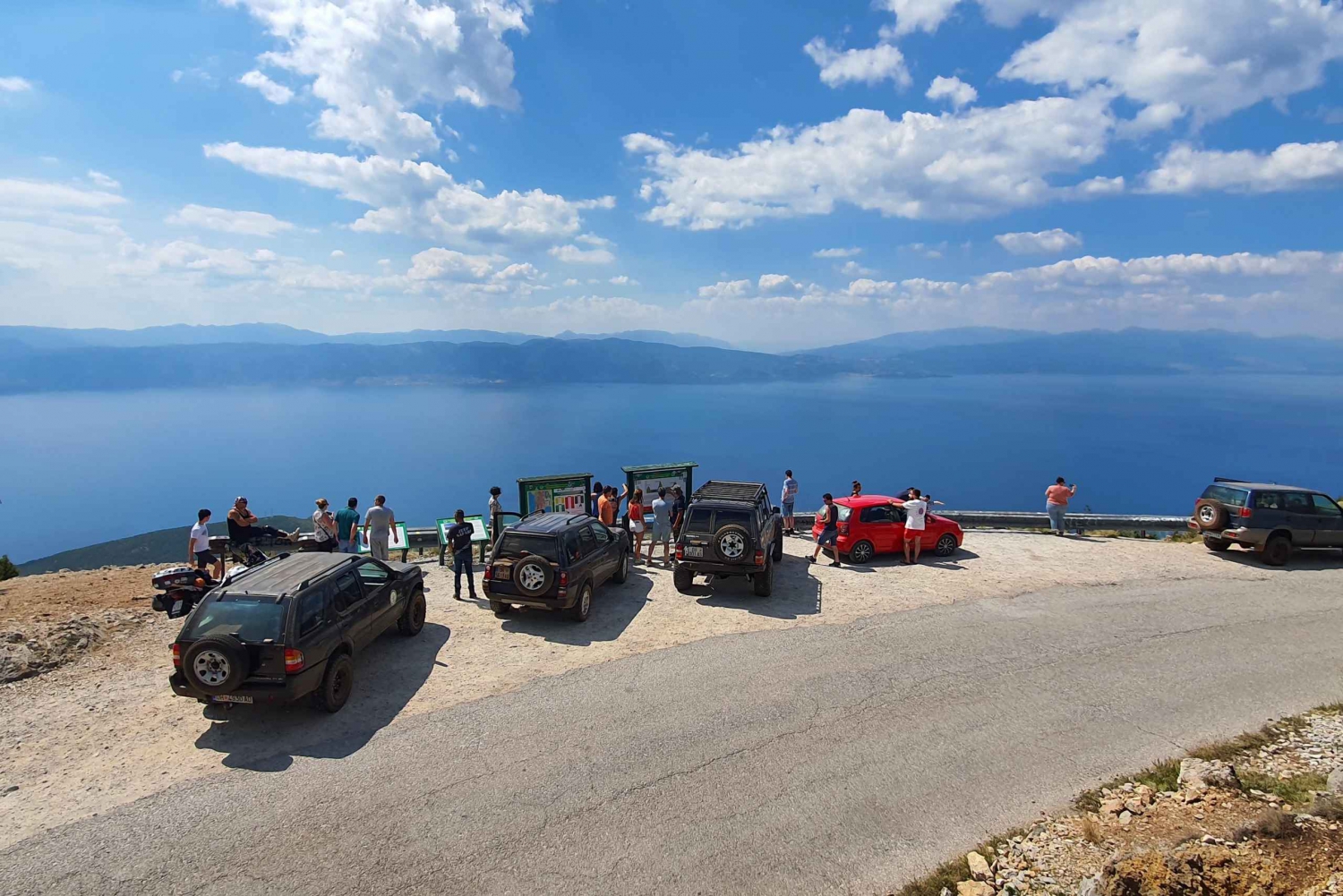 Jeep Safary National Park Galicica from Ohrid