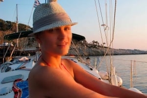 Kassandra: Waterfront Sailing Boat Tour of Secluded Coves