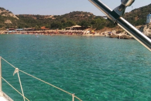 Kassandra: Waterfront Sailing Boat Tour of Secluded Coves