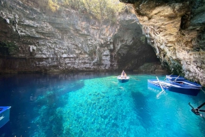 Kefalonia: Melissani Lake, Drogarati Cave, & Myrtos Day Trip