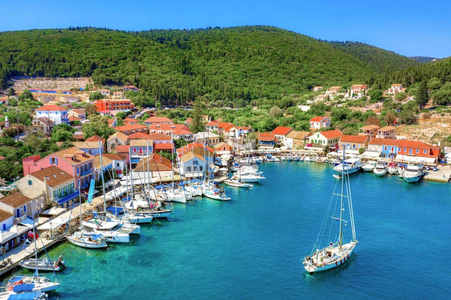Kefalonia: Island Sightseeing Bus Tour with Hotel Transfer