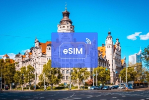 Leipzig: Germany/ Europe eSIM Roaming Mobile Data Plan