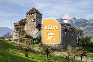 Liechtenstein/Europe: eSim Mobile Data Plan