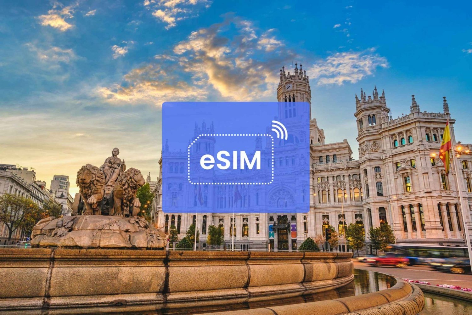Madrid: Spain/ Europe eSIM Roaming Mobile Data Plan